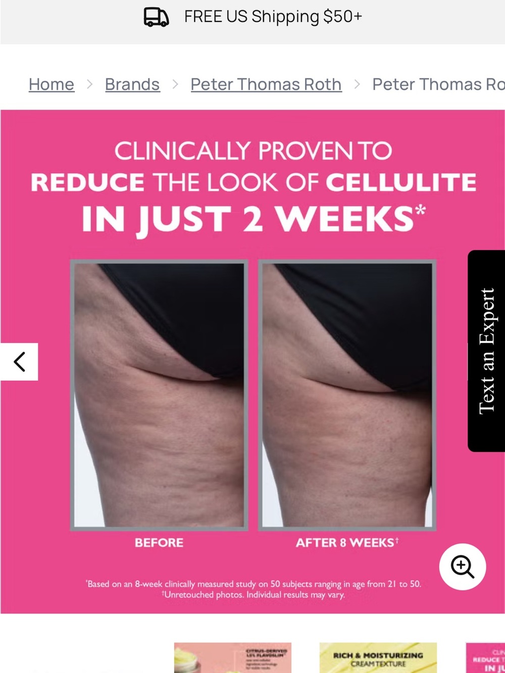 Peter Thomas Roth Tight & Toned Cellulite Treatment — Pink & Silver - Picture 4 of 8